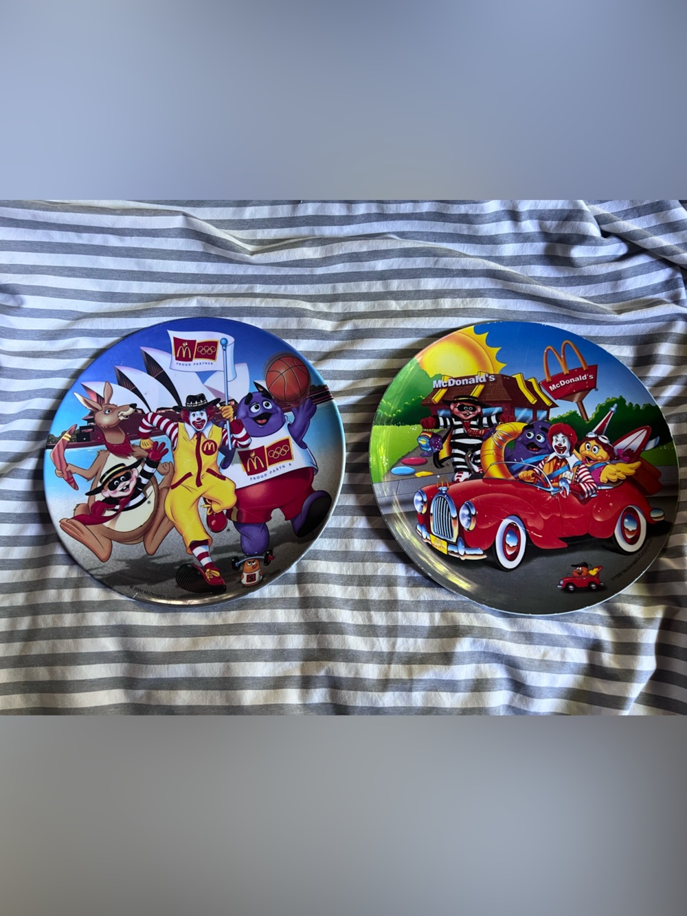 Vintage McDonalds Plates